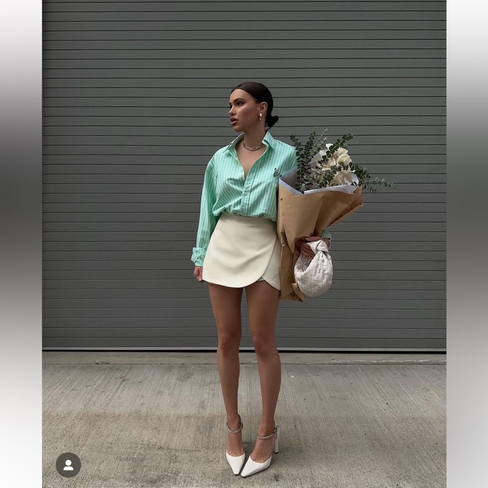 ZARA NEW WITH TAGS SKORT SHORT SKIRT ❤️